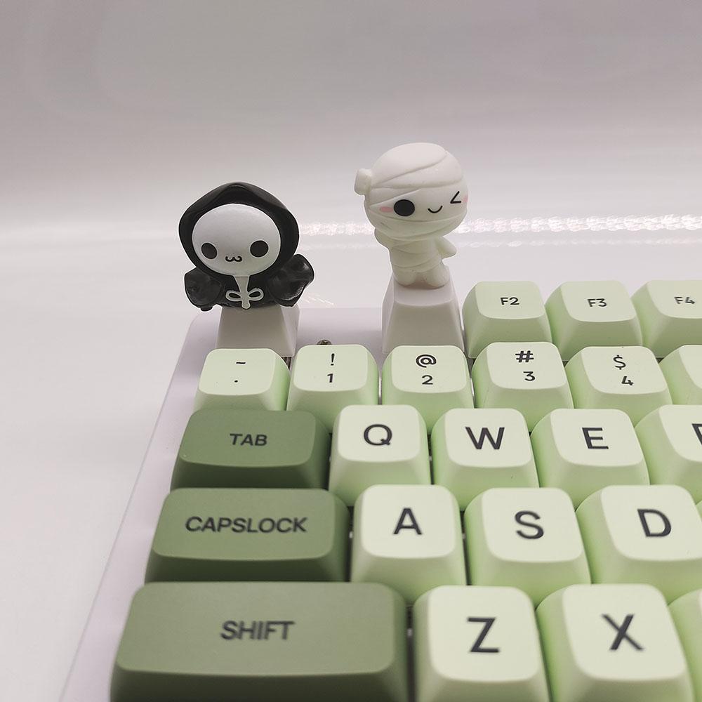 Keyboard Keys For Mechanical Keyboard Caps Accessories Kawaii Anime Cherry Mx Esc Custom Artisan Diy Three-Dimensional Keycaps