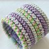 8pcs/Set Hair Tie Basic Hair Rope Set Ponytail Holder Colorful Hair Scrunchies Rubber Band  Ladies