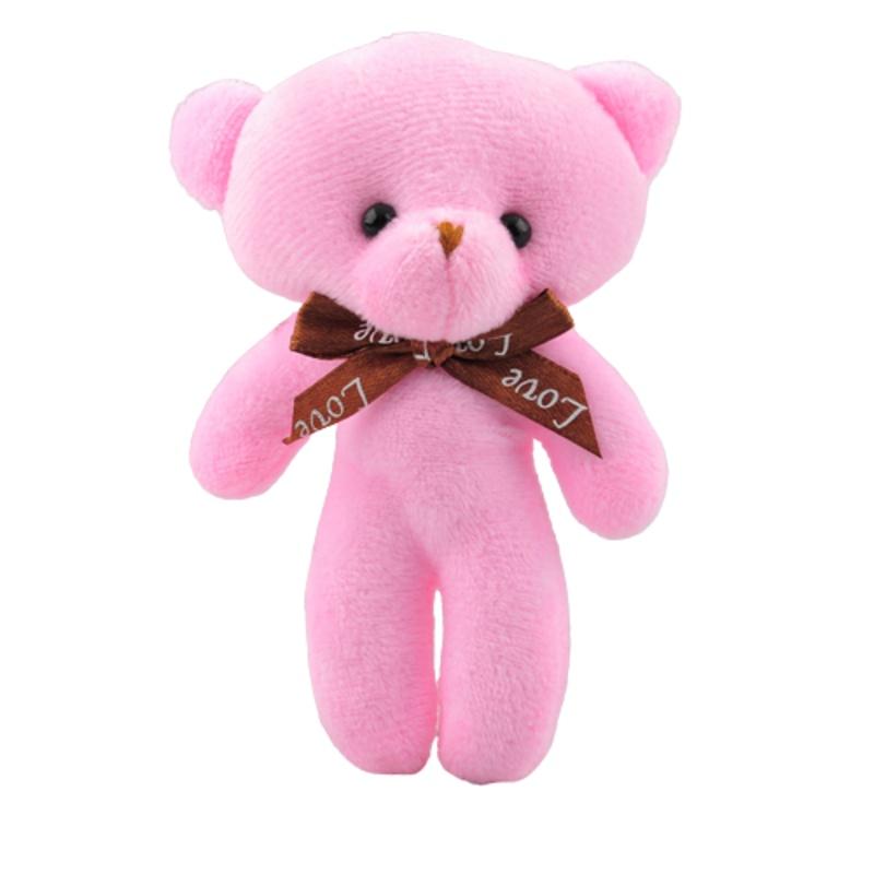 Plush Teddy Bear Toy Keychain Keyring Pendant Stuffed Doll Gift Kids Girlfriend