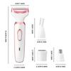 4 In 1 Electric Lady Shaver Body Hair Removal Epilator Painless Cordless Trimmer Razor Gifts For Women