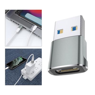 Προσαρμογέας USB 3.0 σε Τύπου C, Αρσενικό USB 3.0 σε Θηλυκό Βύσμα Τύπου C, Ταχύτητα Μεταφοράς 5Gbps για Μεταφορά Δεδομένων και Φόρτιση