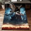 Resident Evil Printed Area Rug Carpet for Bedroom Living Room Home Decor Rugs Mat Non Slip Mat Rug for Bedside