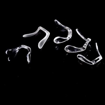 2 bucăți din plastic PVC anti-alunecare pe tampoane pentru nas Ochelari de vedere Ochelari de soare Ochelari de vedere