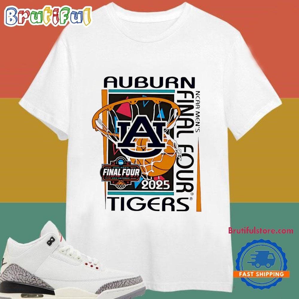 Auburn basketball 2025 Men’s Final Four Retro T-Shirts Unisex T-Shirt M