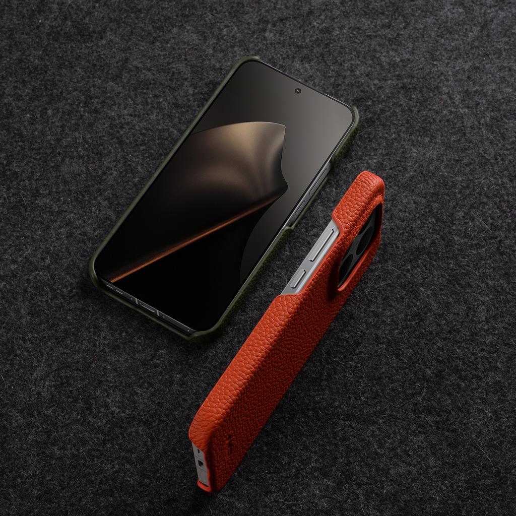 Melkco Echt Leer Volnerf Koeienhuid Hoesje voor Xiaomi 15T Pro Mi 15 Ultra 17 Pro Max 13 14 Mobiele Telefoonhoes Litchi Patroon