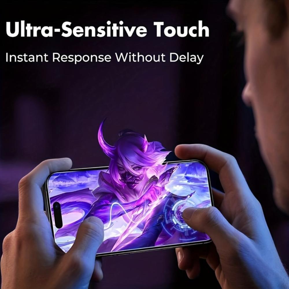 3Pcs Ultra Clear Tempered Glass for iPhone 17 16 15 14 Pro Max 16 15 14 Plus Screen Protector for iPhone 13 12 11 Pro XR XS Max