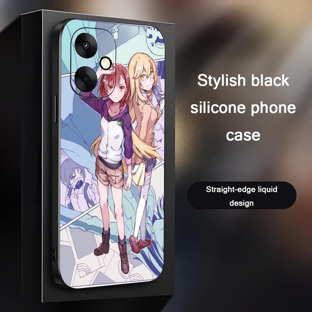 A Certain Scientific Railgun Phone Case For Xiaomi Redmi 14C 13C 12C Note14 13 12 11 10 Pro Plus S Soft Black Phone Cover