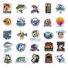 50 Outdoor Fishing Popular Graffiti Stickers Suitcase Trolley Case Laptop Stickers