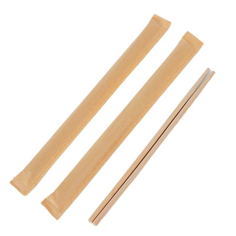 Yuzhou Individually Wrapped Carbonized Bamboo Chopsticks, 50-Pack