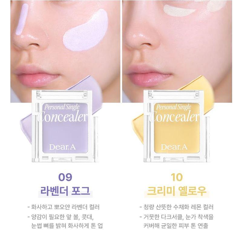 Dear.A - Personal Single Concealer - 10 Colors