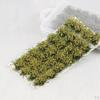 2 Bushy Tufts Lowland Shrubs Tuft Model Kit Resin Static Scenery for Train Landscape Railway