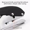 Portable Punch Pliers 10mm Hole Card Punching Tool Hand Countersink Drill Punch Tool for Cardboard Paper Crafts Labels
