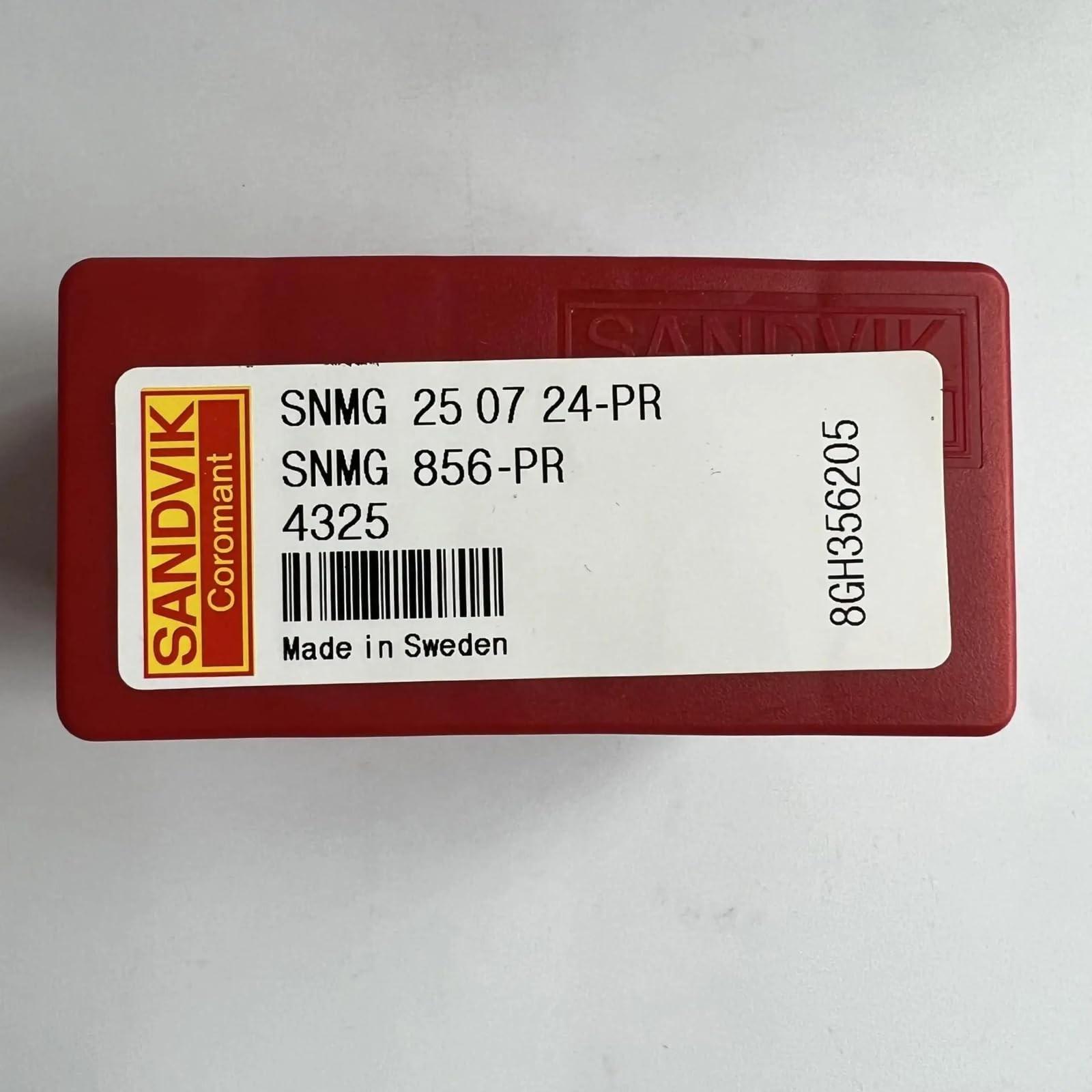

Оригинальная Sandvik / SNMG250724-PR 4325 / Твердосплавная пластина для токарного станка с ЧПУ 5 шт.