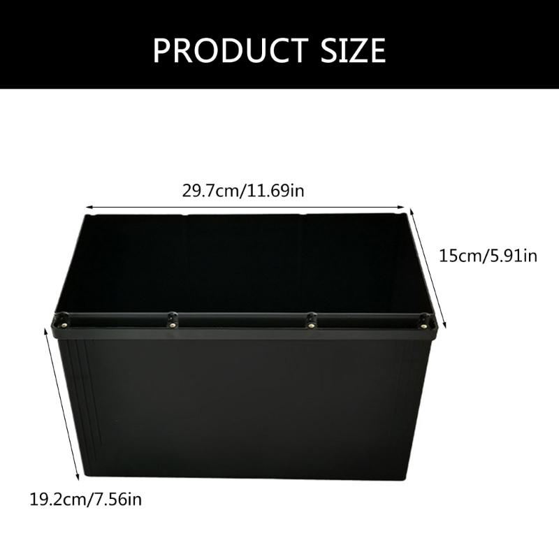 12V 90AH Battery Holder with Easy Carry Handle and Superior Insulation Portable Empty Container