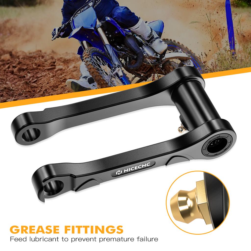 For Yamaha YZ125 YZ250 2006-2024 YZ125X YZ250X 2020-2023 WR250F WR450F 2006 Motorcycle 1.5'' Lowering Link Kit YZ 125 YZ 250
