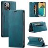 For iPhone 14 Plus Vintage Leather Flip Wallet Case with RFID Blocking Card Slot, Matte Retro Folio Cover for Women Men (4 Colors)