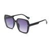 New Large Frame Women's Sun Sunglasses Simple and Elegant Gradient High Beauty Trendy Versatile Glasses