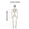 1pc Halloween Decoration Fake Skeleton Sculpture For Halloween Decor, Home Decor, Garden Decor, Haunted House
