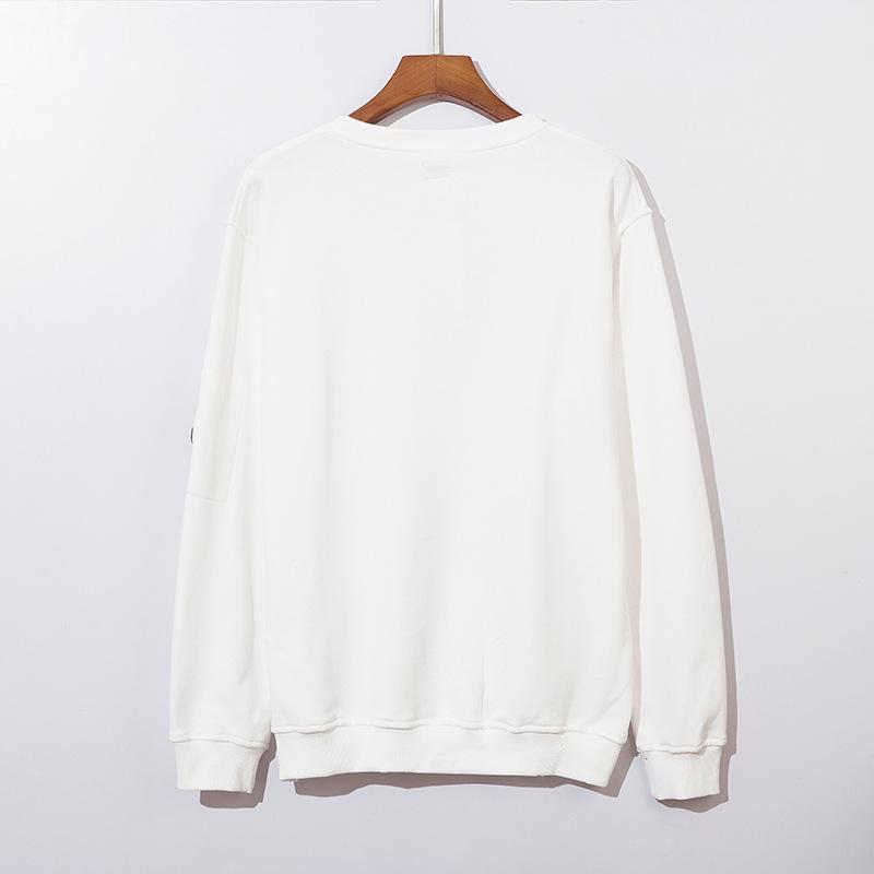 European & American CP Logo Casual Round Neck Hoodie