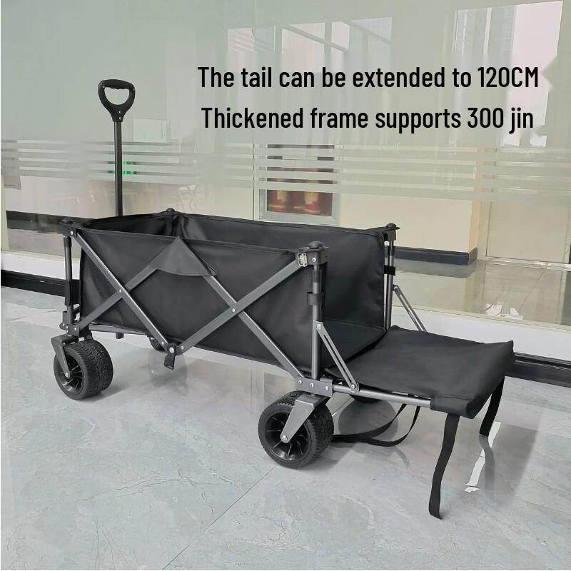 Heavy-Duty Folding Outdoor Utility Wagon