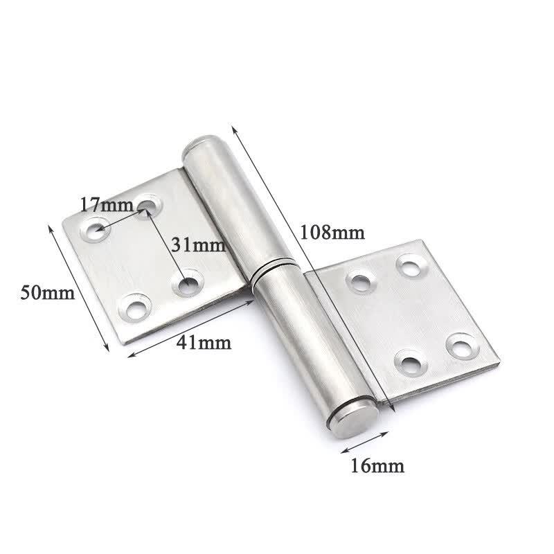 Kuanxuan Thickened Stainless Steel Removable Flag Hinge