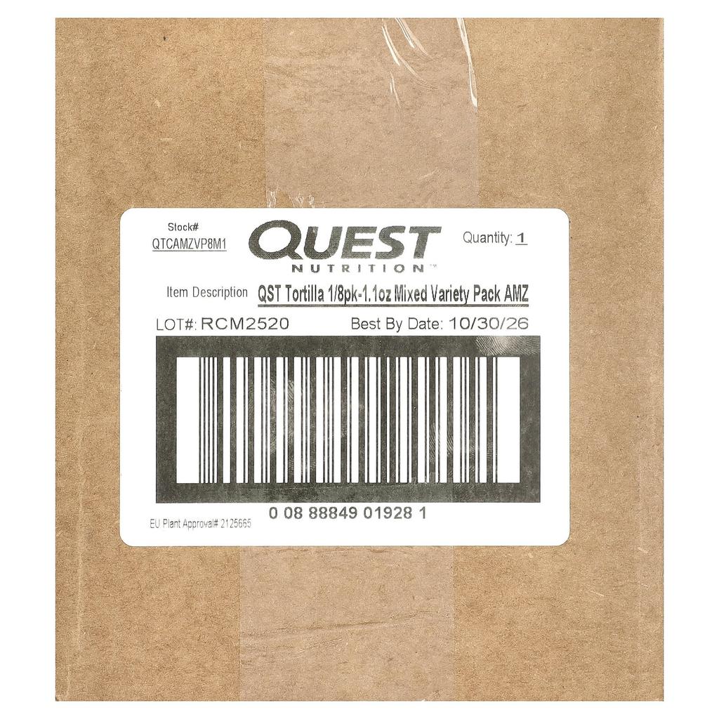 Quest Nutrition Tortilla-style Protein Chips, Variety Pack, 8 Packs, 32g (1.1oz) Each