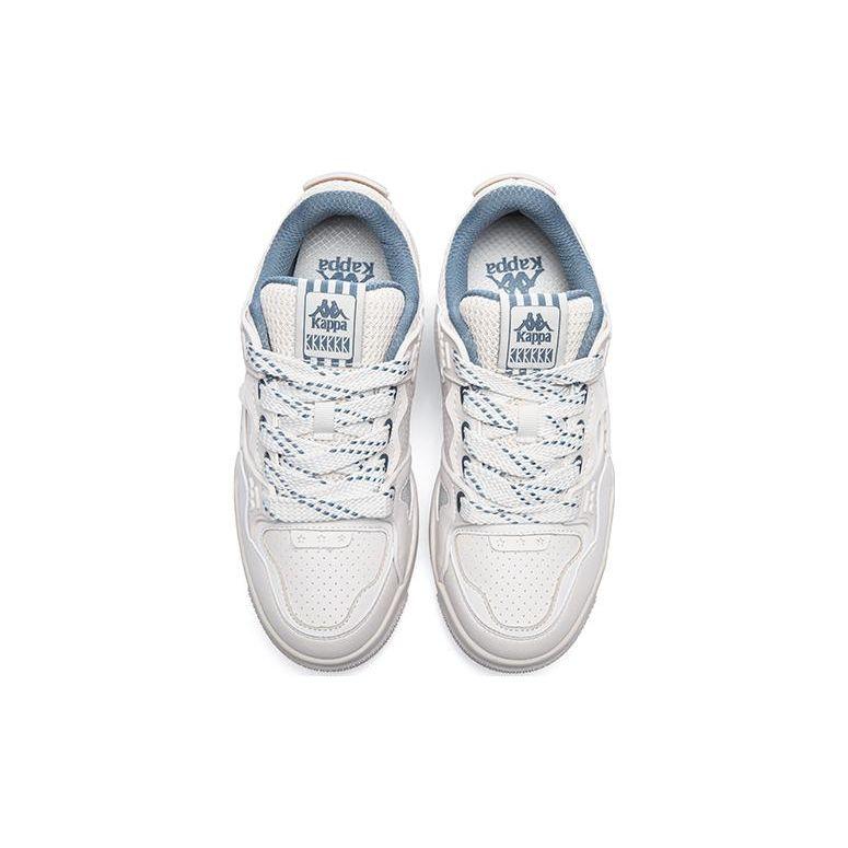 Kappa Casual Daily Color Block Trendy Comfortable Design Non-Slip Low-Top Skate Shoes Unisex Sneaker Moonlight-Gray Fog-Blue Gray K0DY5CC16-133