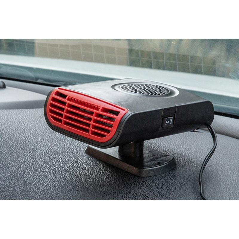 Vehicle Heating Cooling Fan Windshield Defogger Demister Defroster Car Heater Self Adhesive Electric Heater Cooling Fan