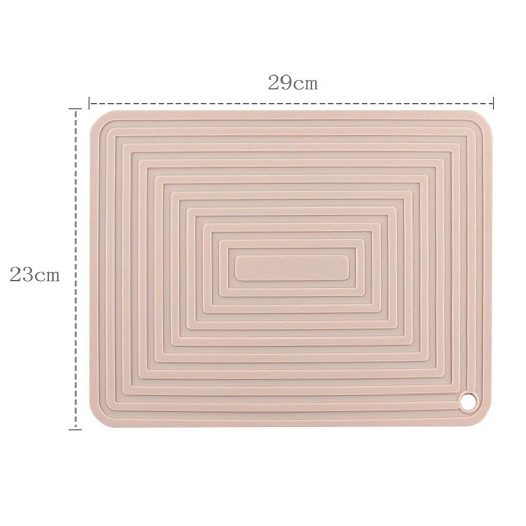 Gel Draining Mat, Pot Holder, Heat-insulating Dishes And Utensils, Dish Drainer, , Non-slip