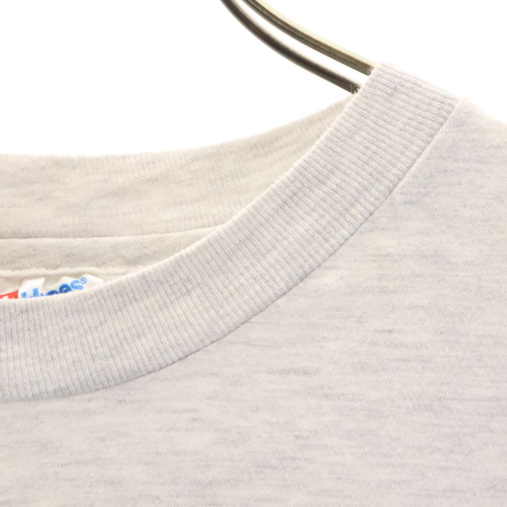 Hanes 90s Made in USA Old Back print Short sleeve T-shirt Men's Used