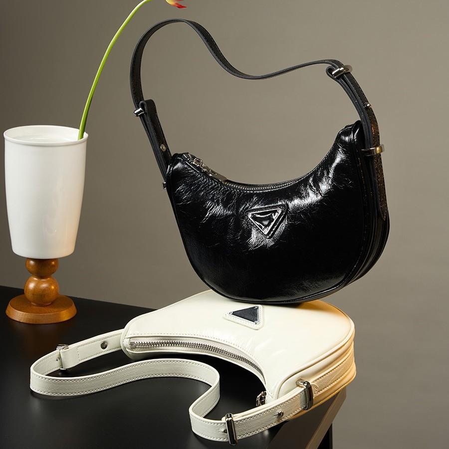 CBBKR&KJJ French Niche Crescent Bag for Women 2025 New High-end Underarm Bag Single Shoulder Crossbody Women's Bag