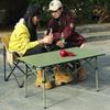 Portable Folding Camping Table - Lightweight Roll-Up for Picnic, Cooking, BBQ, and Outdoor Use