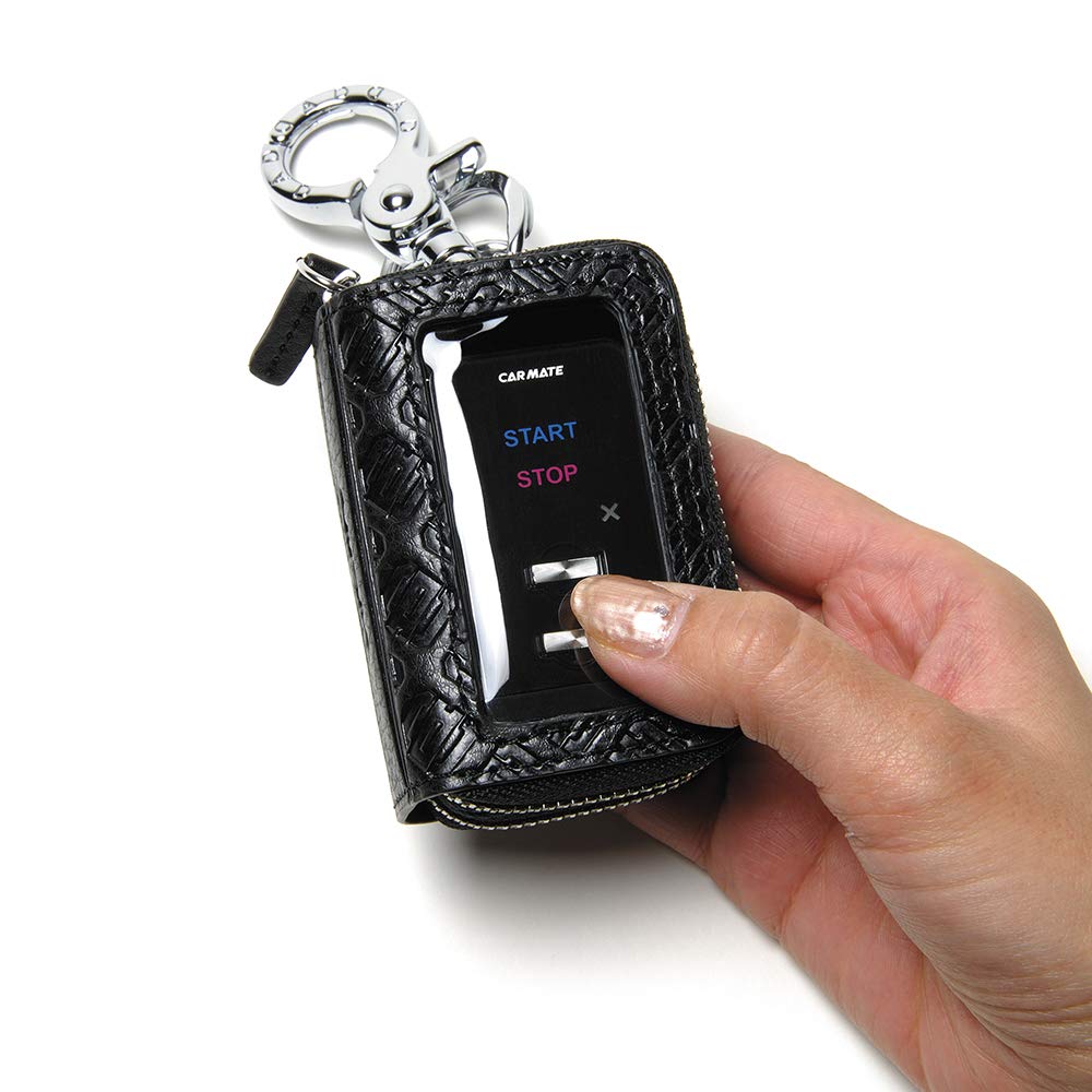 Garcon DAD Smart Key Remote Control Case Type Monogram Leather Black & HA515-01 D.A.D
