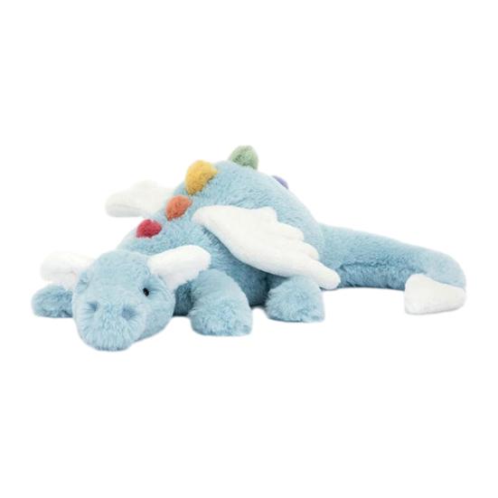 Dragon Plush Doll Realistic Stuffed Animal Toy 50cm Cute Flying Dragon Pillow Soft Cuddling Gift