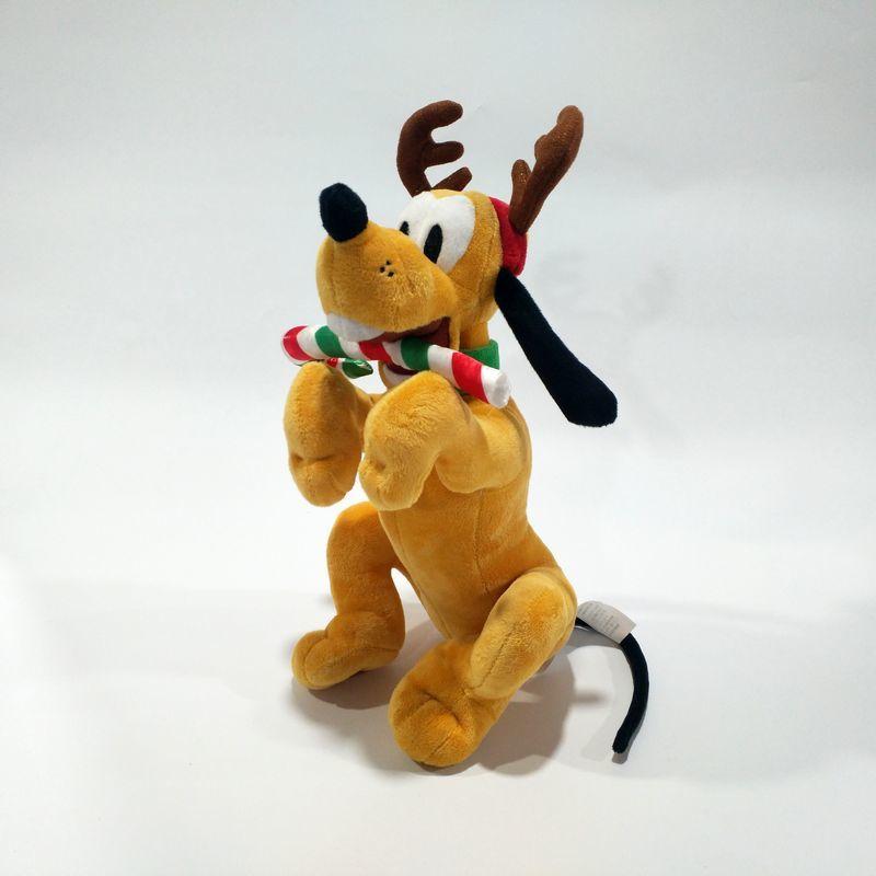 Kawaii 27cm Pluto O Cãozinho Versão de Natal. Brinquedos de Pelúcia Macios Bonecos de Pelúcia Pluto Brinquedos Presentes Para Crianças