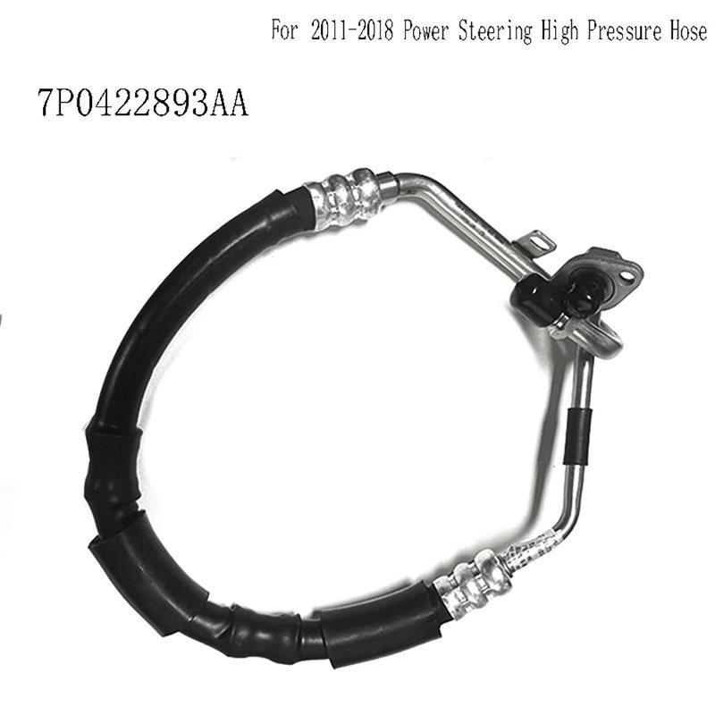 Power Steering High Pressure Feed Hose 7P0422893AA For VW Touareg Cayenne 2011- 2018
