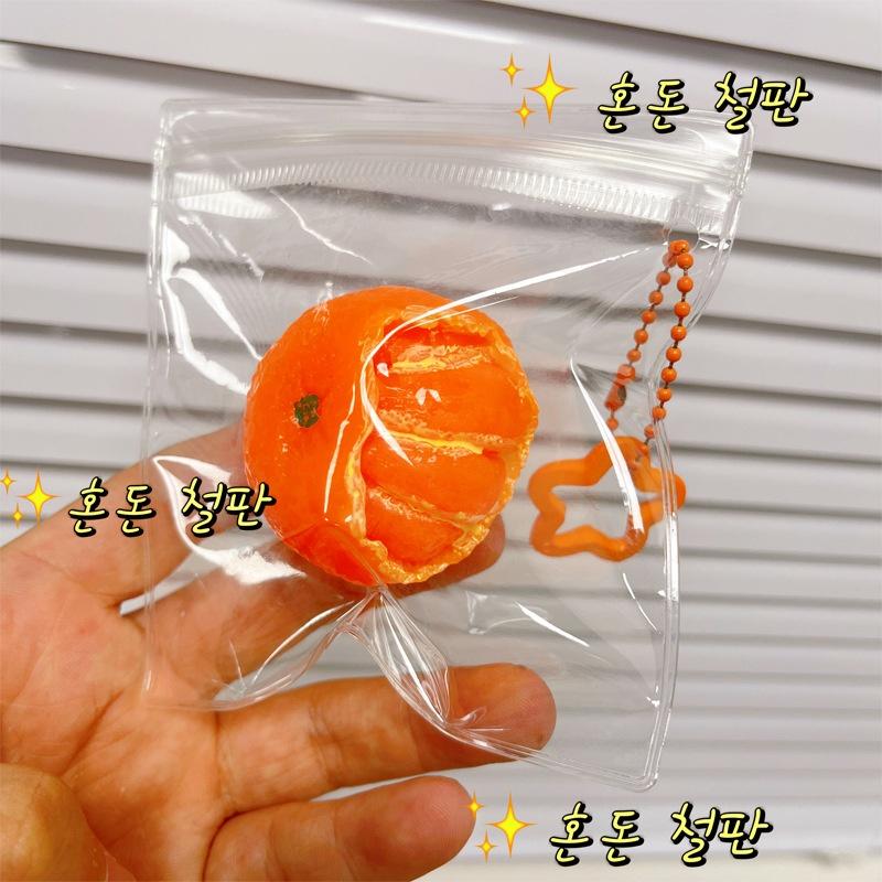 Tangerine Squishies Stress Relief Soft Scented Simulation Orange Fruit Squeeze Toys Cute Birthday Gift Novelty Toy for Kid Adult