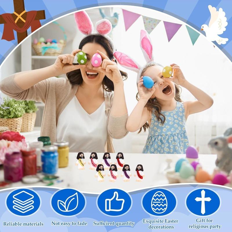 З літерами Різдвяні Ісусові прикраси Ісусова прикраса Різдвяні прикраси Ісус любить тебе Іграшки Ісусові наповнювачі