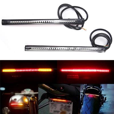 48 SMD Led Motocykl Motocykl Tylny Hamulec Stop Kierunkowskaz Pasek Światło Stop