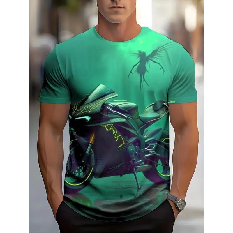 

[Pilsen Selection] Men s fashionable casual short-sleeved breathable T-shirt XL