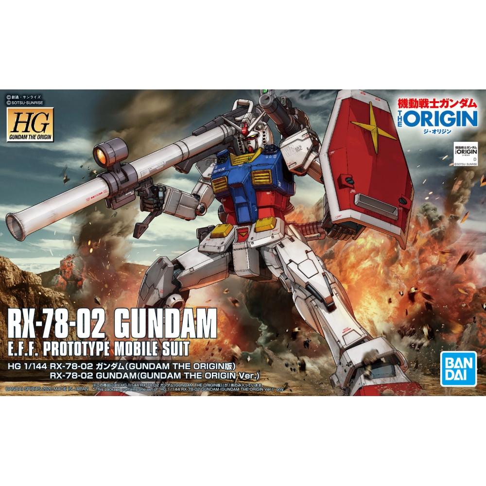 Gundam 0079 1 144 Hg Rx 78 02 Gundam Gundam The Origin Ver.