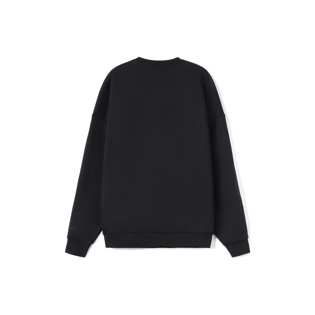 Li Ning Sports Fashion Collection Sweatshirt Unisex Black AWDRH71-2