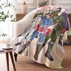 H-Hetalia Axis Powers Coperta Morbida in Flanella Coperta Estiva Leggera Accogliente per Sonnellino su Divano Letto Viaggio