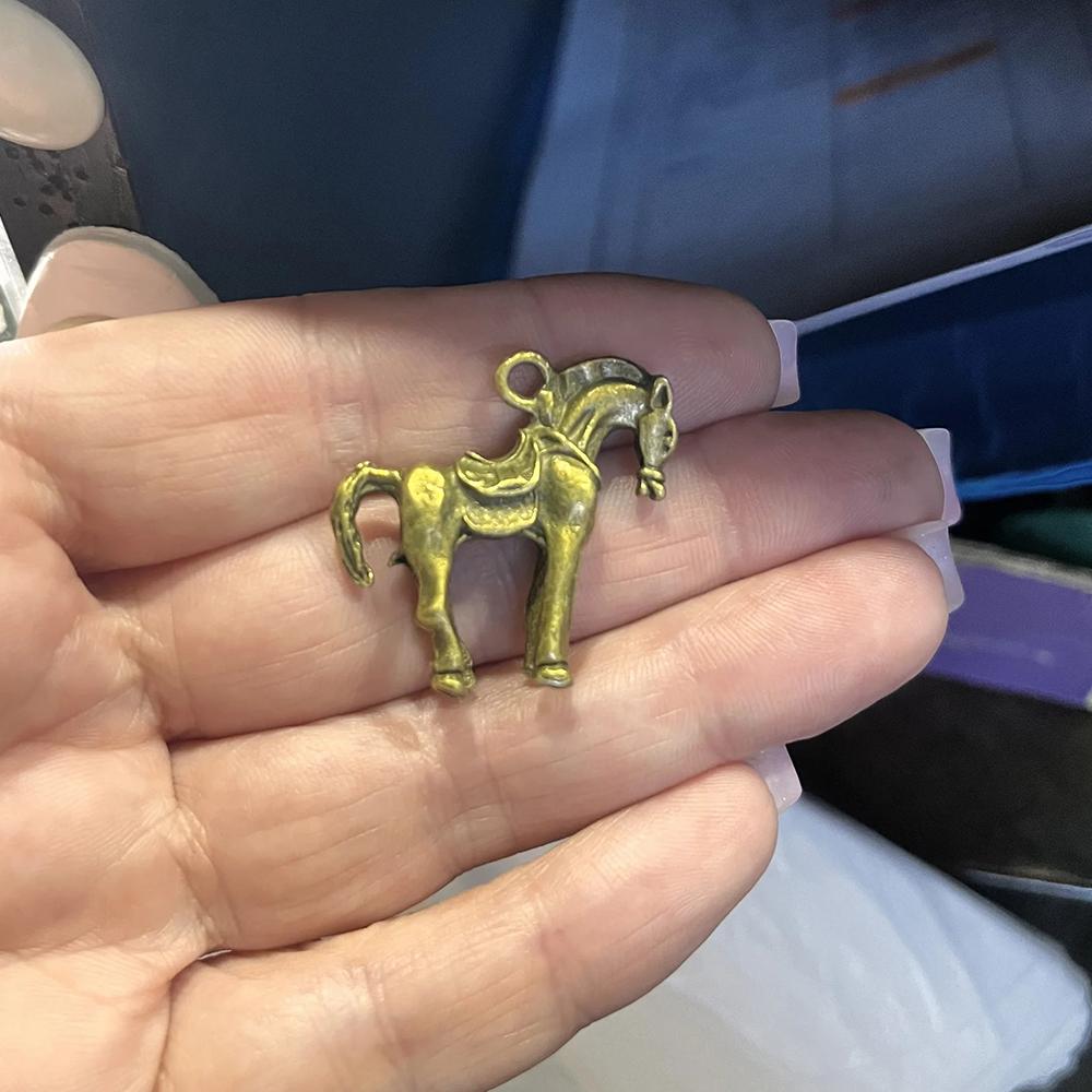 

DIY Crafts Bull Ornament Sculpture Copper Miniatures Figurines Desk Decor Pure Copper Handmade Lines Key Pendant Car Ornaments