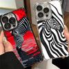 Zebra Stripe Black White Soft Phone Case For Xiaomi Poco X7 X8 Pro Max X6 X5 X3 F8 Ultra F7 M8 M7 M5S Redmi 15C 15A 15 14C 13C 1
