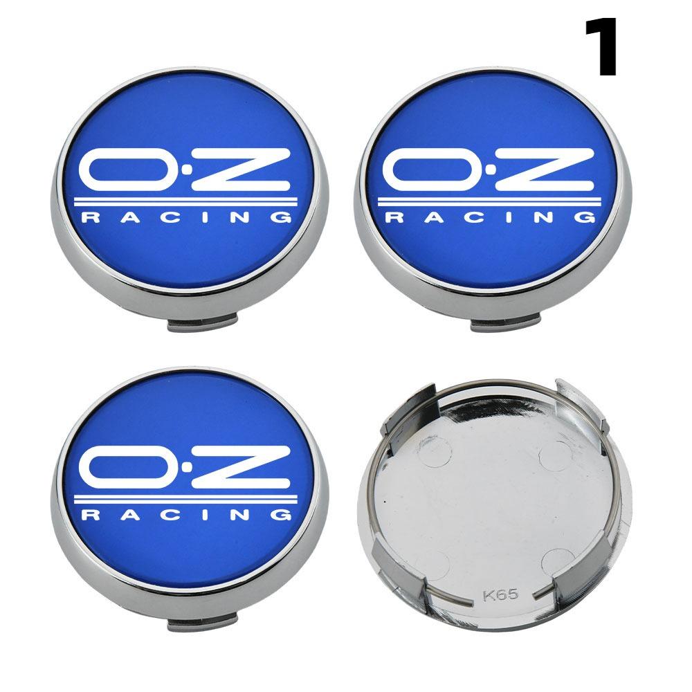 

1Set/4PCS OD 65MM & OD 68MM Cap For Rims OZ Logo Wheel Center Cap Sport Car Wheel Cover Hub caps No.1 OD 65 ID 60