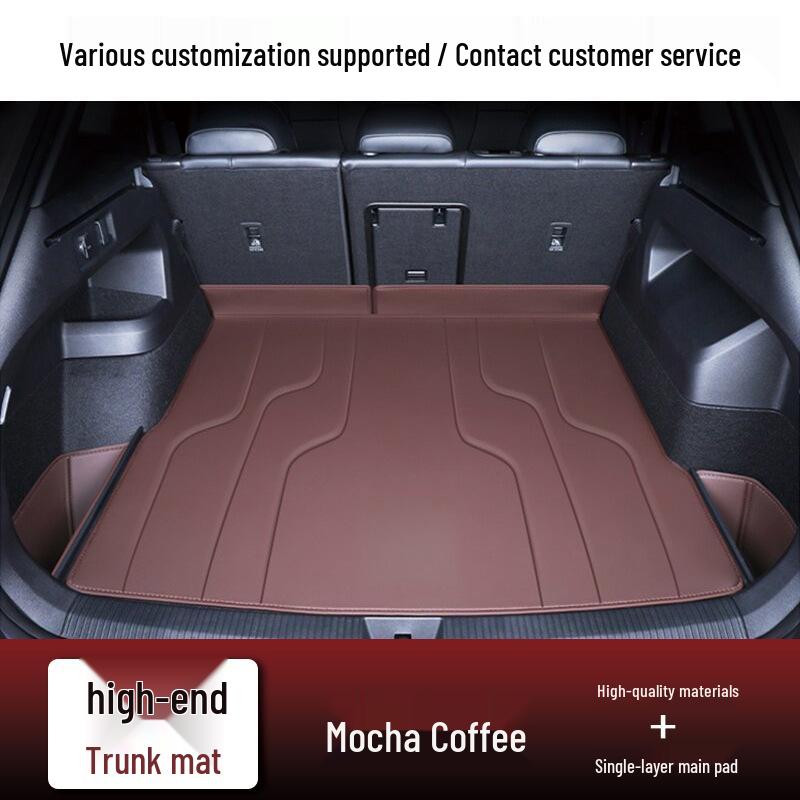 Leapmotor 2024-2026 C10 Trunk Mat: Full Coverage Tail Box Mat 6/7-Seater Models