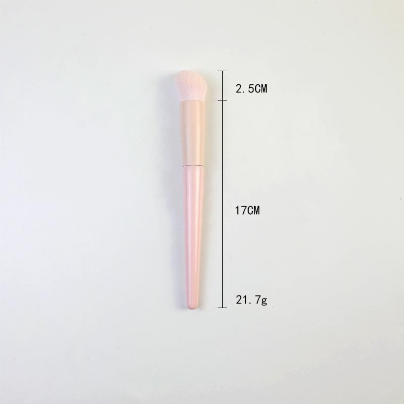 26-Piece Pink Makeup Brush Set: Foundation, Blush, Eyeshadow, Concealer & Blending Tools