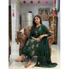 Pure Cotton Party Wear Kurti Pant Dupatta Set Indian Bollywood Ethnic Kurta Set