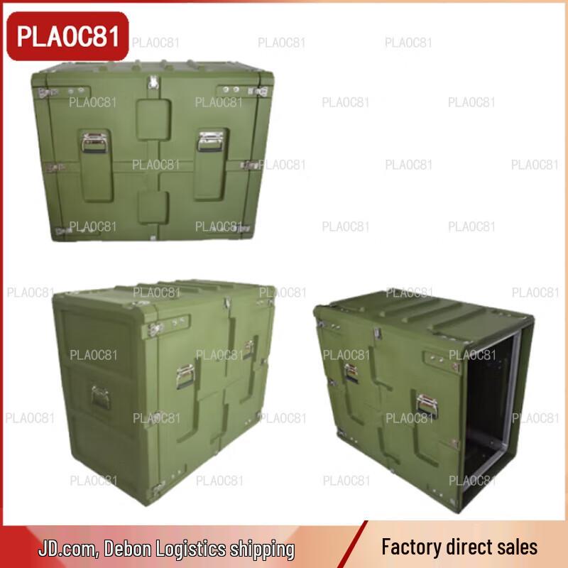 PLAOC81 16U Shockproof Rack Mount Equipment Case